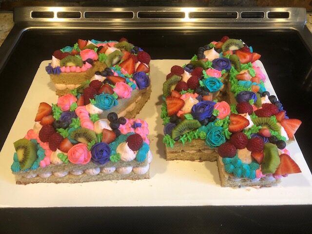 Number cake